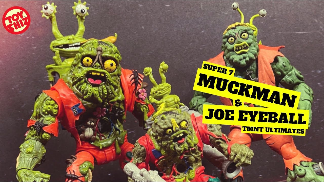 2021 MUCKMAN & JOE EYEBALL | TMNT Ultimates | Super 7