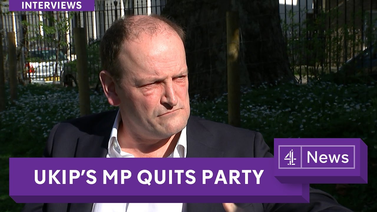 Douglas Carswell interview on quitting UKIP and explainer