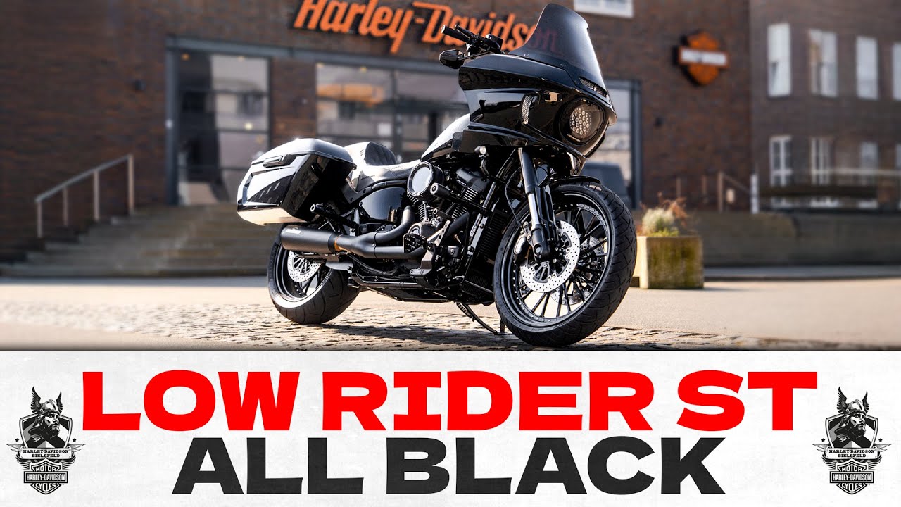 HARLEY-DAVIDSON LOW RIDER ST | ALL BLACK CUSTOM