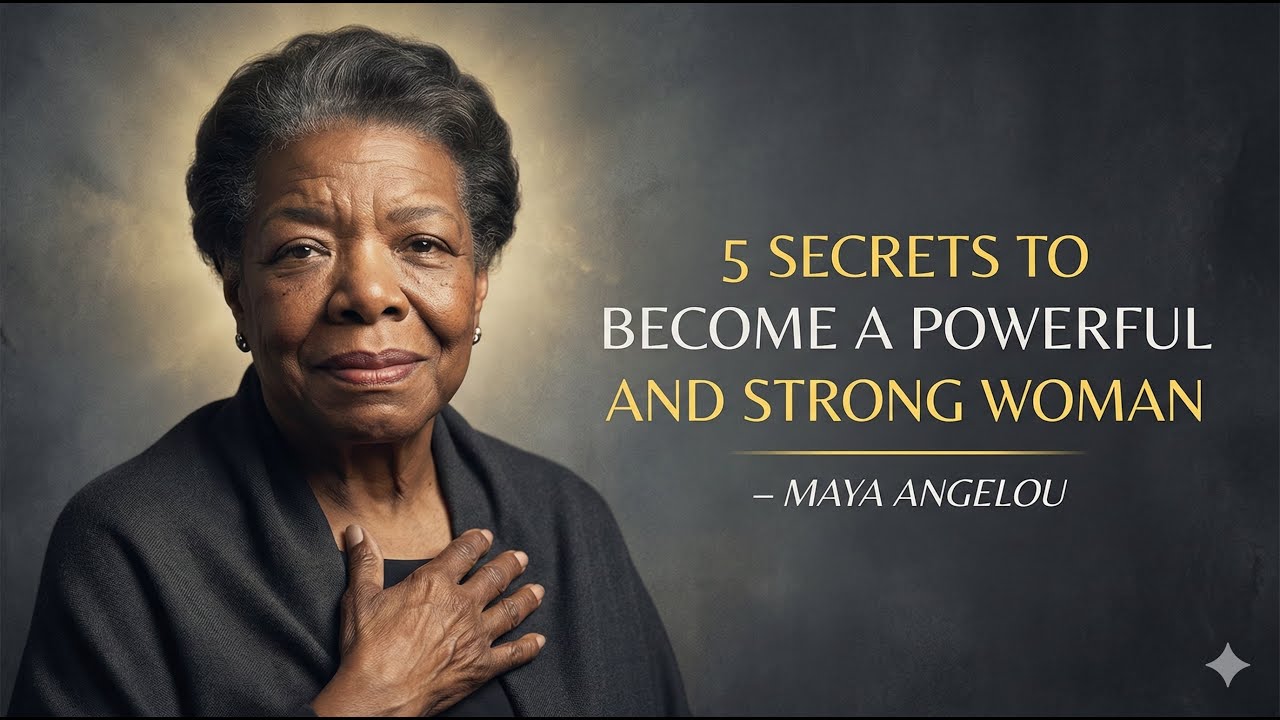 5 Secrets to Becoming a Strong and Unstoppable Woman - Dr. Maya Angelou