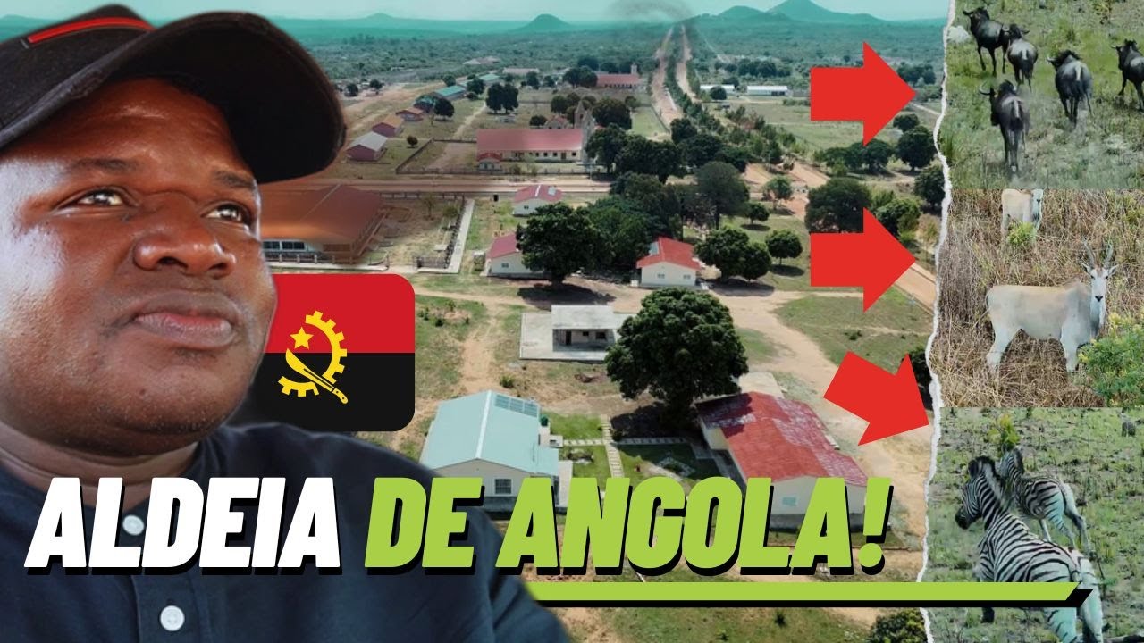 Passei 24H na ALDEIA Africana Mais MODERNA e Fiquei Impressionado!