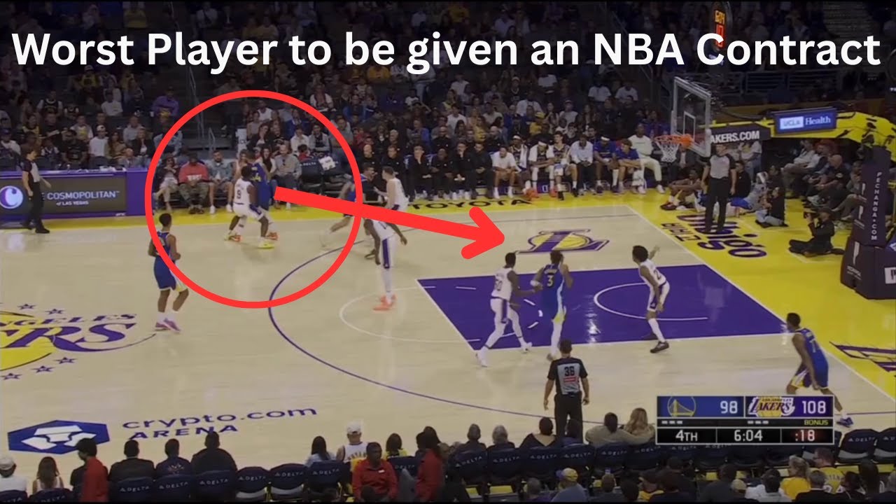 BRONNY JAMES is the worst player ever to be given an NBA contract