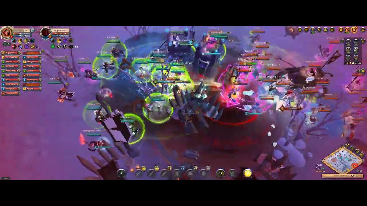 Wild Card vs Milfgaard - Astermeo - Hellfire - Albion Online Small Scale