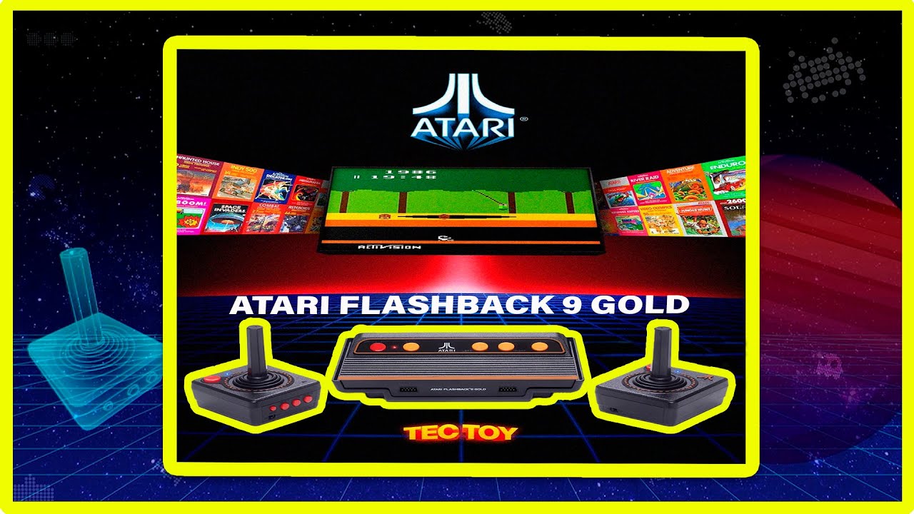 Atari® Flashback 9 Gold Review Completo + Atualização de Firmware