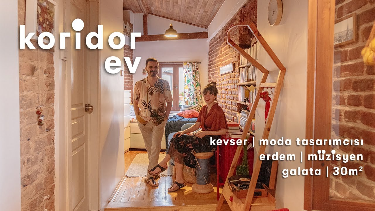 Koridor Ev! 30 m²’ye Bir Çift Hayat Sığar mı?