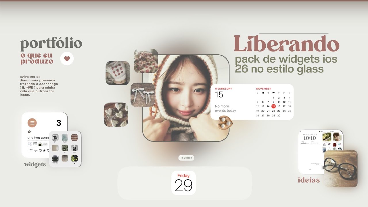 ⟡ ⟡ . iOS 26 Glass Widgets on Android!! How to get iOS 26 Glass widgets on your phone