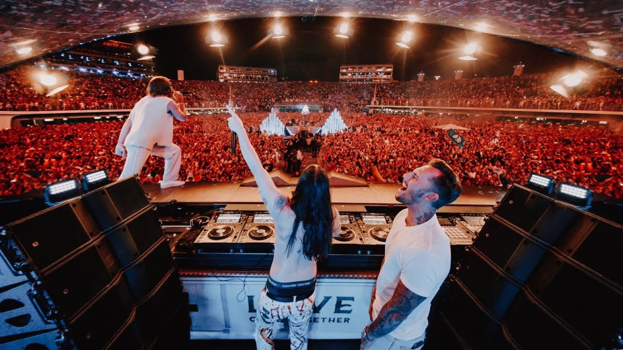 Steve Aoki & KAAZE ft. John Martin - Whole Again (Live at Tomorrowland)