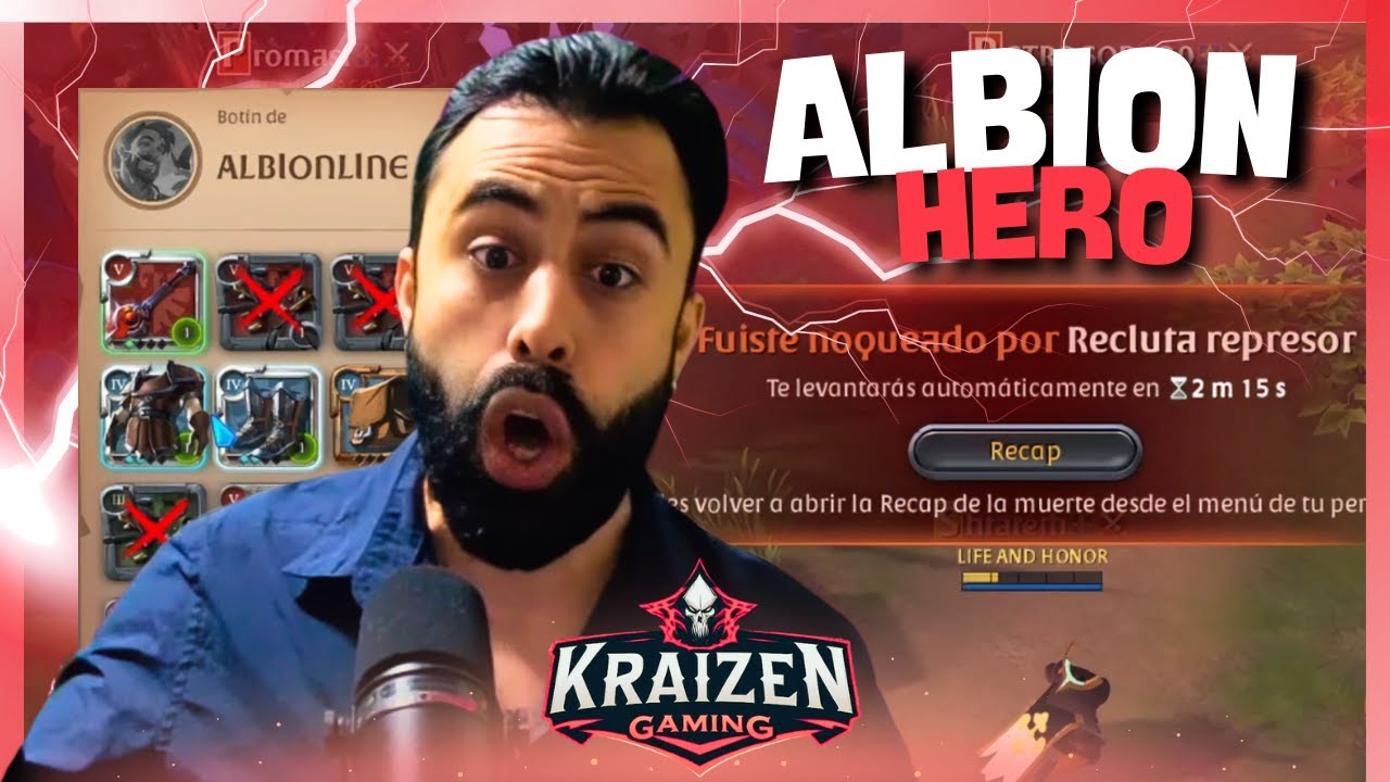 NOS ENCONTRAMOS CON EL M&Iacute;TICO H&Eacute;ROE DE ALBION ONLINE #albiononline #gaming #viral #pvp