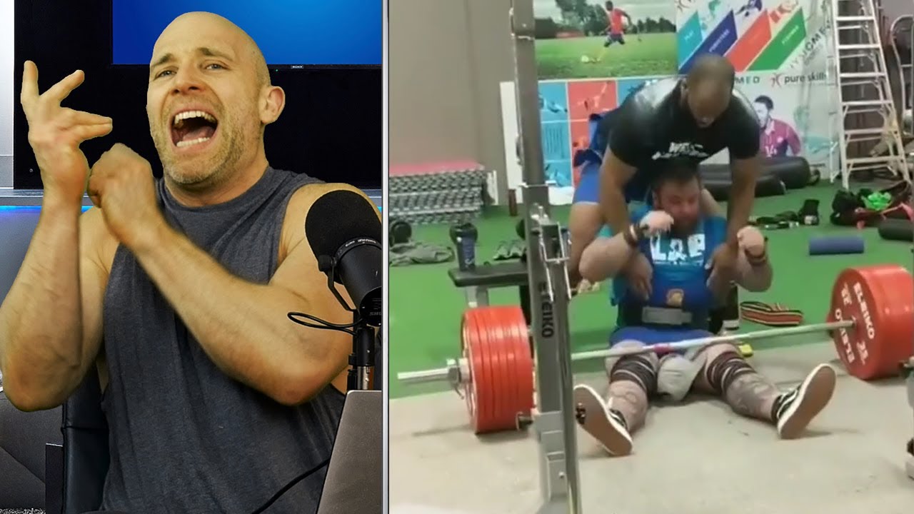 REACTING TO GYM FAILS!!