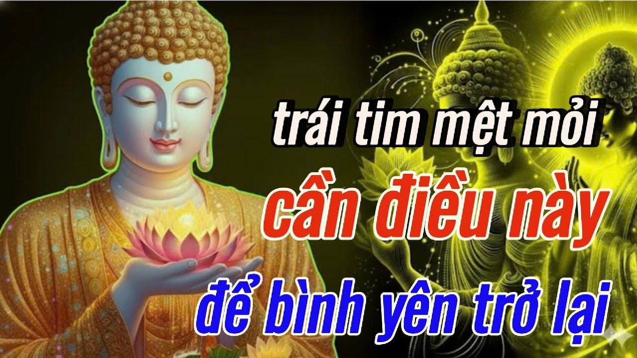 Phật Dạy: Trái Tim Mệt Mỏi Cần Điều Này - Để Bình Yên Trở Lại