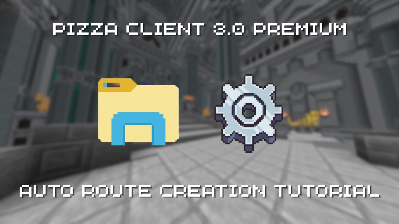Pizza Client 3.0 | Auto Route Tutorial | 1.21.10
