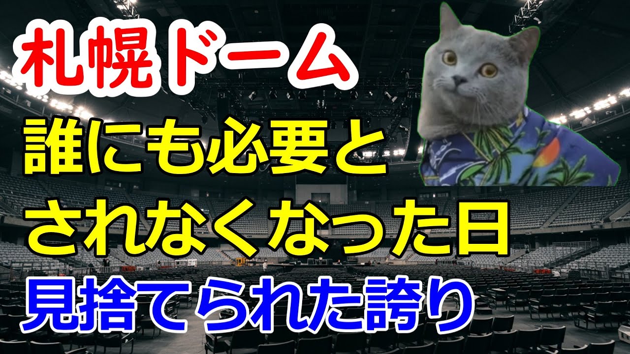【猫ミーム】札幌ドームの告白！誰にも必要とされなくなった日【しくじり企業】