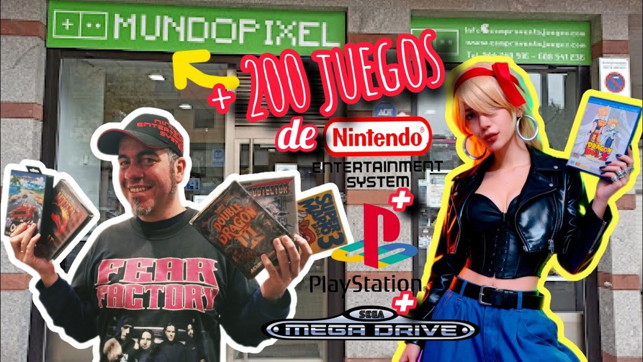 MUNDOPIXEL vuelve con MÁS de 200 VIDEOJUEGOS de NINTENDO NES, JOYAS de 8 BITS!