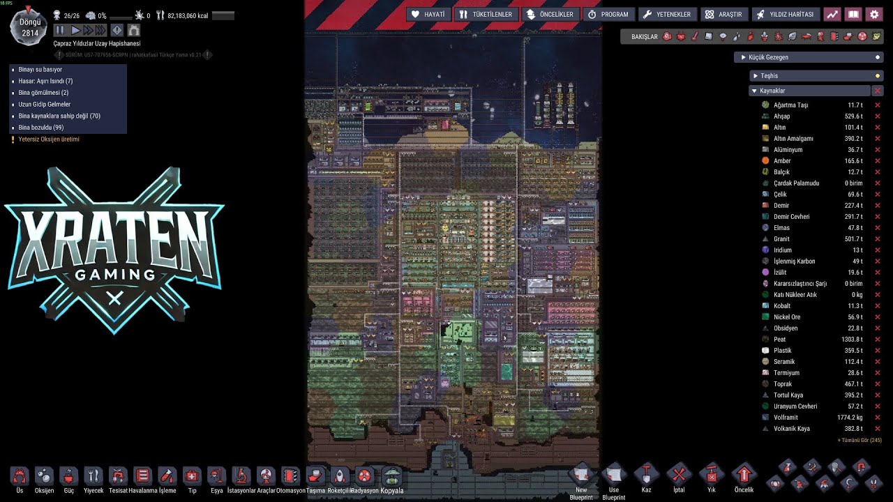 🦖 Oxygen Not Included: Prehistoric Planet Pack 🌋 Dinozorlarla Koloni Macerasına Devam 🚀 Bölüm 157 🎬