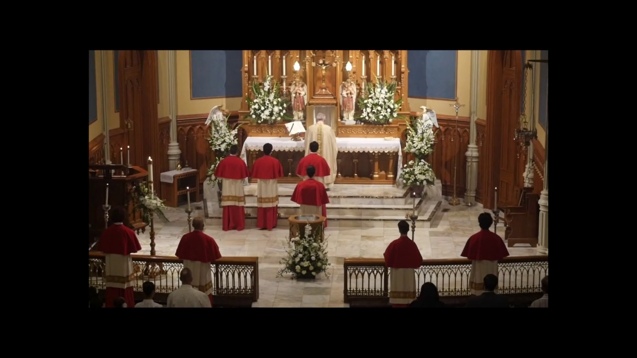 Sanctus: Mass in D Major, Dvorak - Easter Vigil 2017