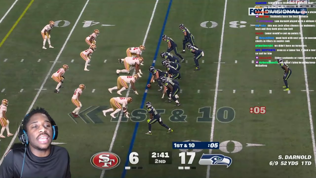 REACTING TO  San Francisco 49ers vs. Seattle Seahawks Game Highlights!