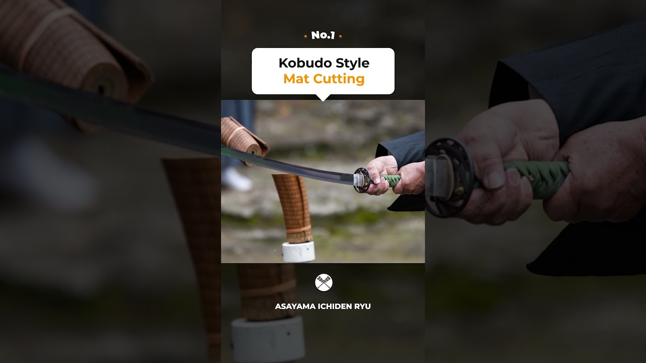［#1］Kobudo Style Mat Cutting Training