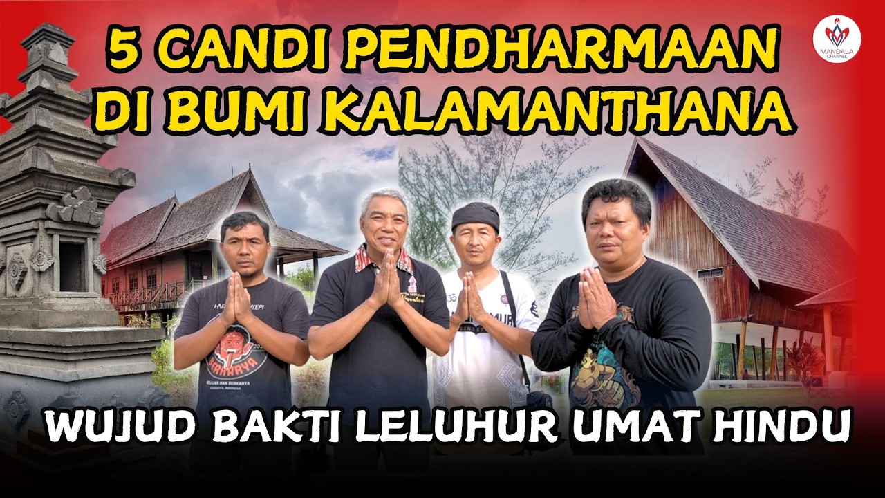 DARI NGANJUK, KEDIRI, MALANG, BANYUWANGI BANGUN CANDI DI KALIMANTAN........ #candi #hindujawa #jawa