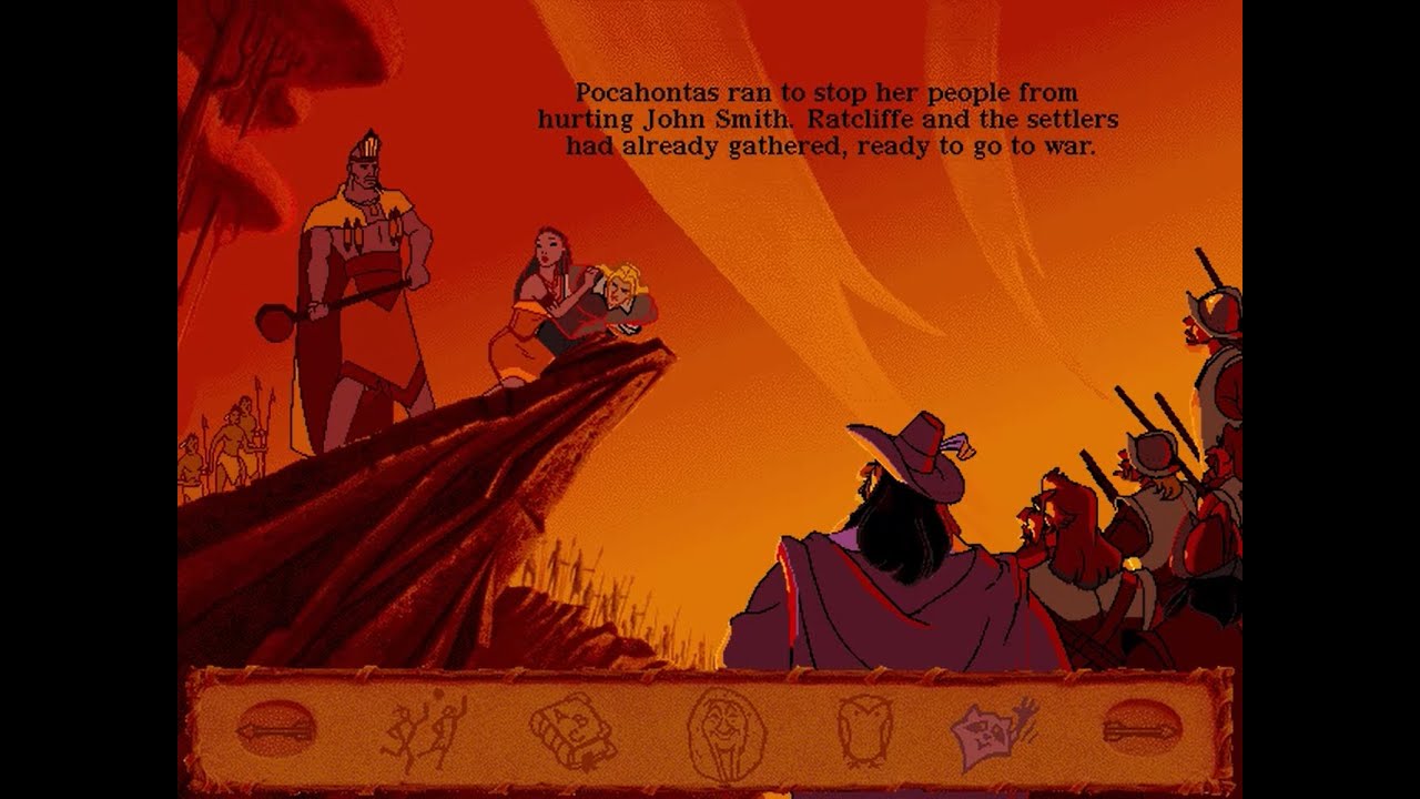 Disney's Animated Storybook: Pocahontas Gameplay