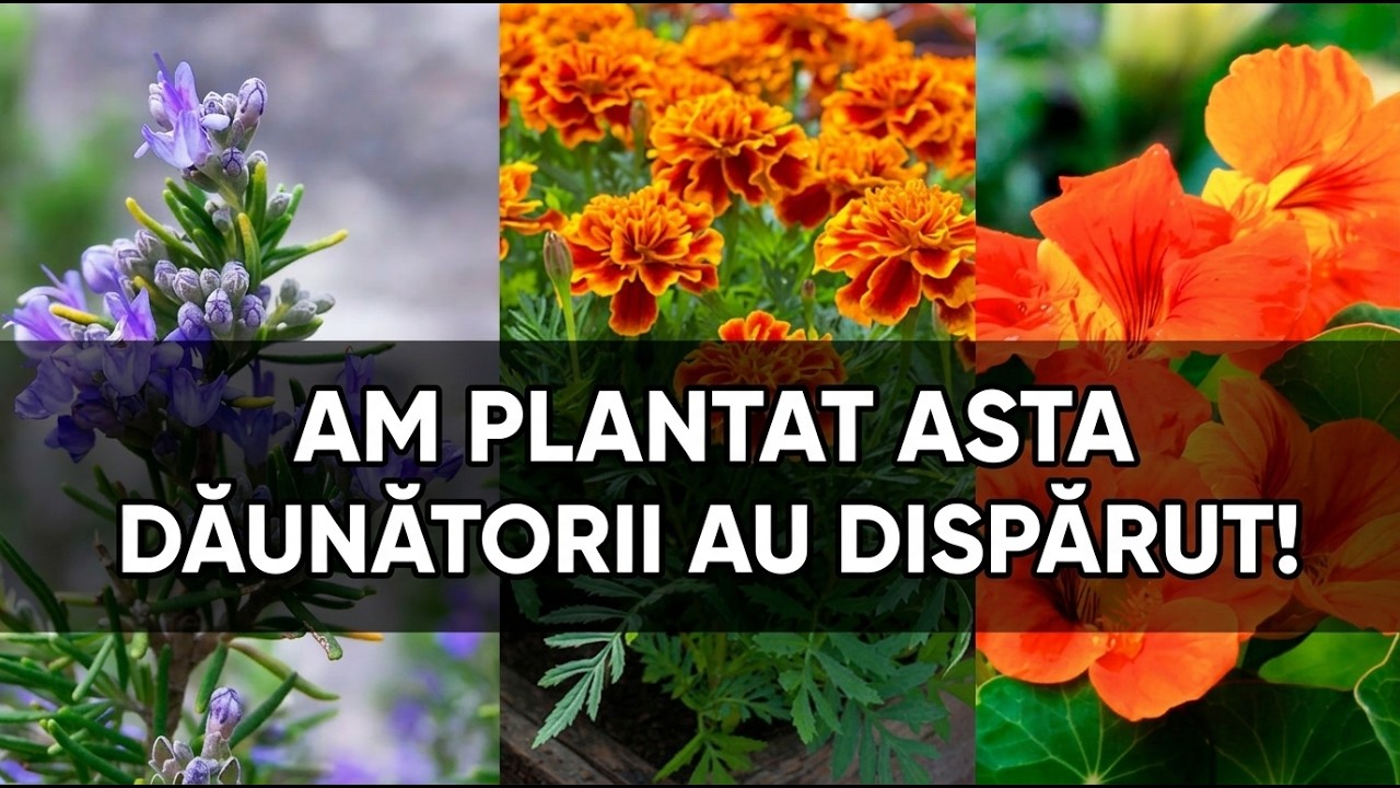 7 Plante Companion Care &Icirc;ți Protejează Natural Grădina De Dăunători