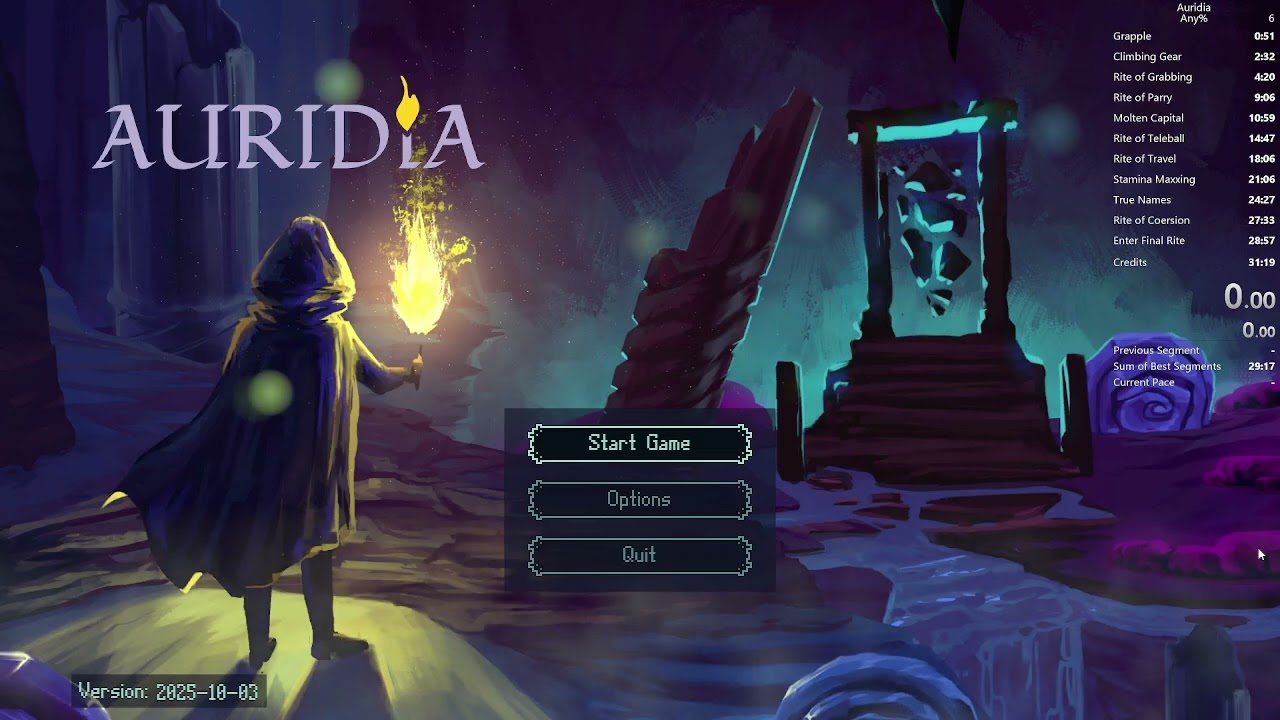 Auridia Second Day of Speedruns (and the World Record) (Full VOD!)