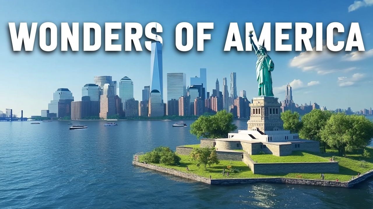 WONDERS OF AMERICA | The Most Fascinating Places to Visit in USA  #travel #4K #usa
