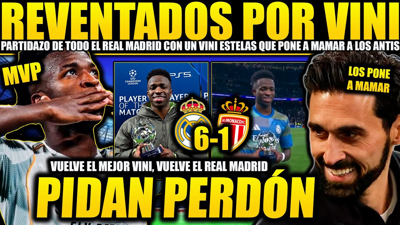 VINICIUS REVIENTA A SUS CRÍTICOS Y PONE A MAMAR A LOS QUE LO QUERÍAN FUERA ¡ARBELOA CALLANDO BOCAS! 