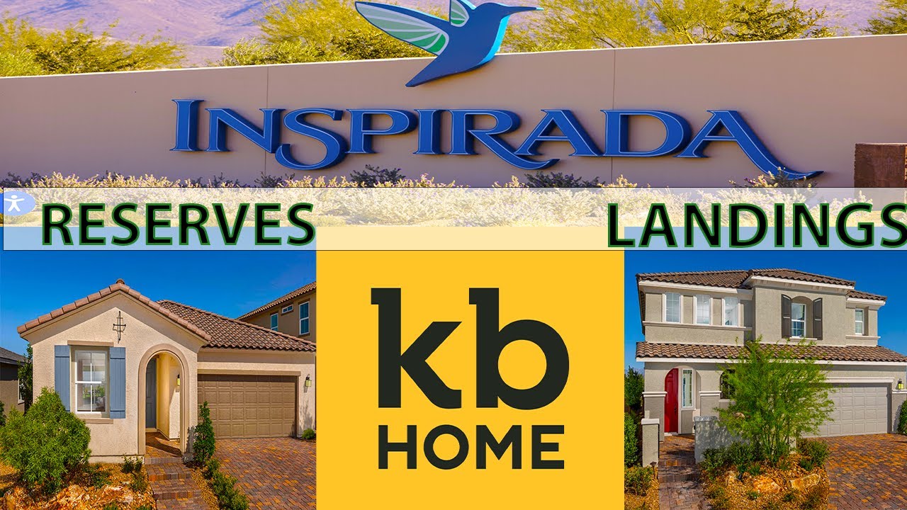 KB Homes in Inspirada - Landings and Reserves Collection - New Homes for Sale in Henderson