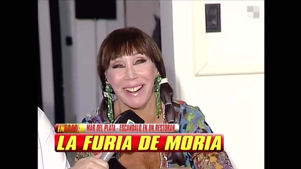 Reviví este HISTÓRICO MÓVIL de Moria Casán en #Infama 