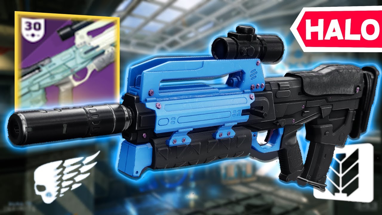 Halo Is In Destiny 2 Now! God Roll Battle Rifle Is Kind Of Insane!? (BXR-55 BATTLER)