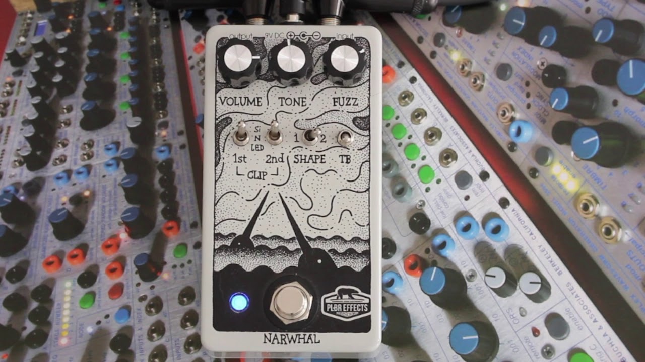 PLBR Effects - Narwhal Fuzz/Distortion Demo (Português)