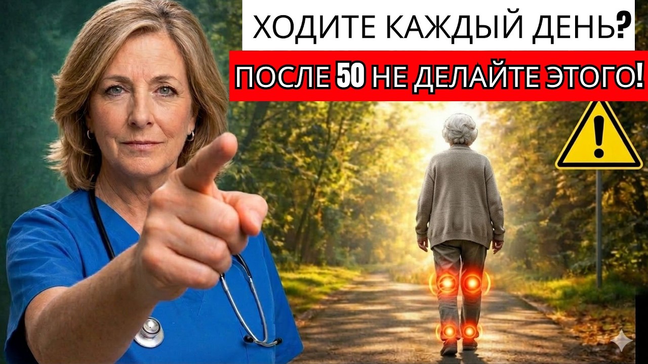 7 Ошибок При Ходьбе, Которые Разрушают Ваше Здоровье После 50 | Врач Объясняет