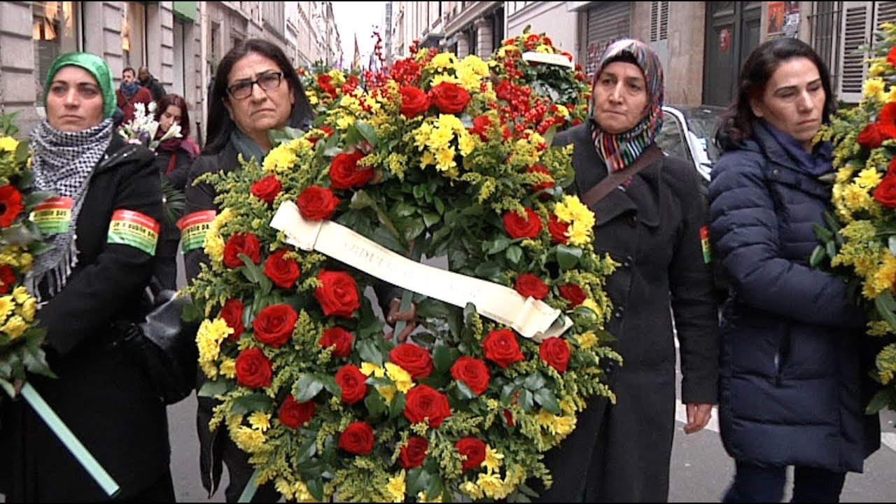 Paris rend hommage aux militantes kurdes assassinées