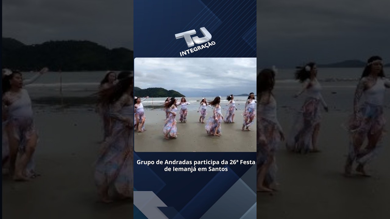 Grupo de Andradas participa da 26ª Festa de Iemanjá em Santos