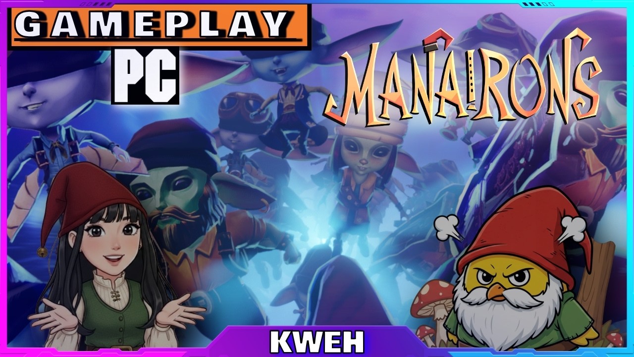 Manairons | GAMEPLAY | PC/STEAM | Indie Game Spotlight