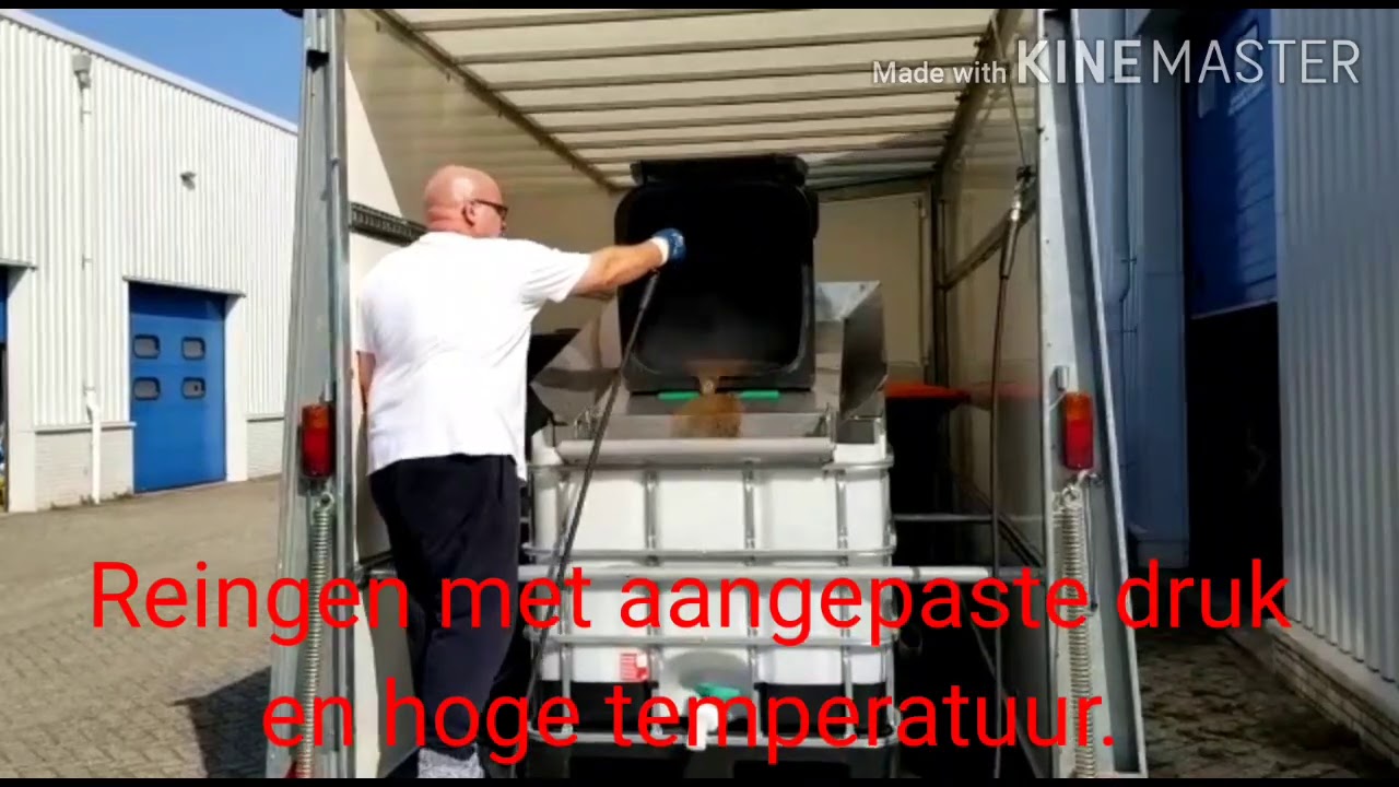 Reinigen minicontainers