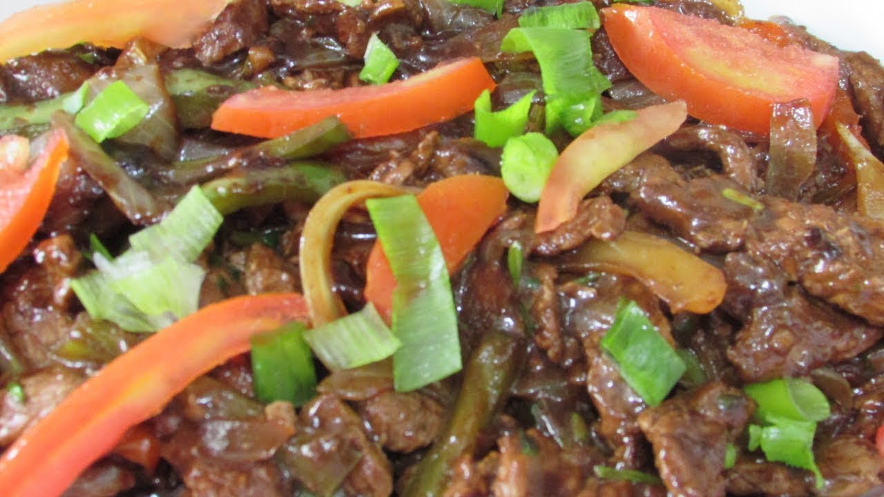 TIRINHAS DE CARNE AO MOLHO SHOYU FÁCIL E SABOROSA