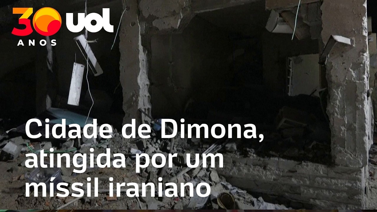Ir&atilde; atinge centro nuclear de Israel em resposta a ataque a Natanz; 39 ficam feridos
