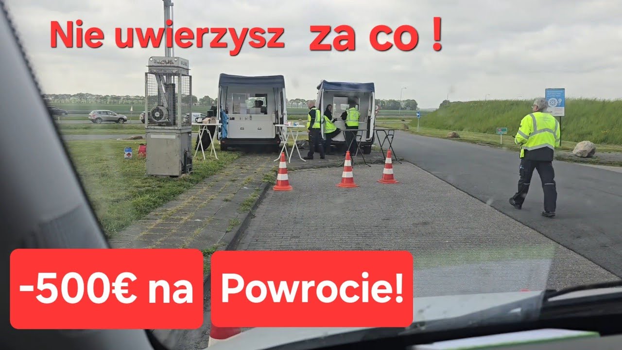 361. Laweta po Europie- na powrocie kontrola.