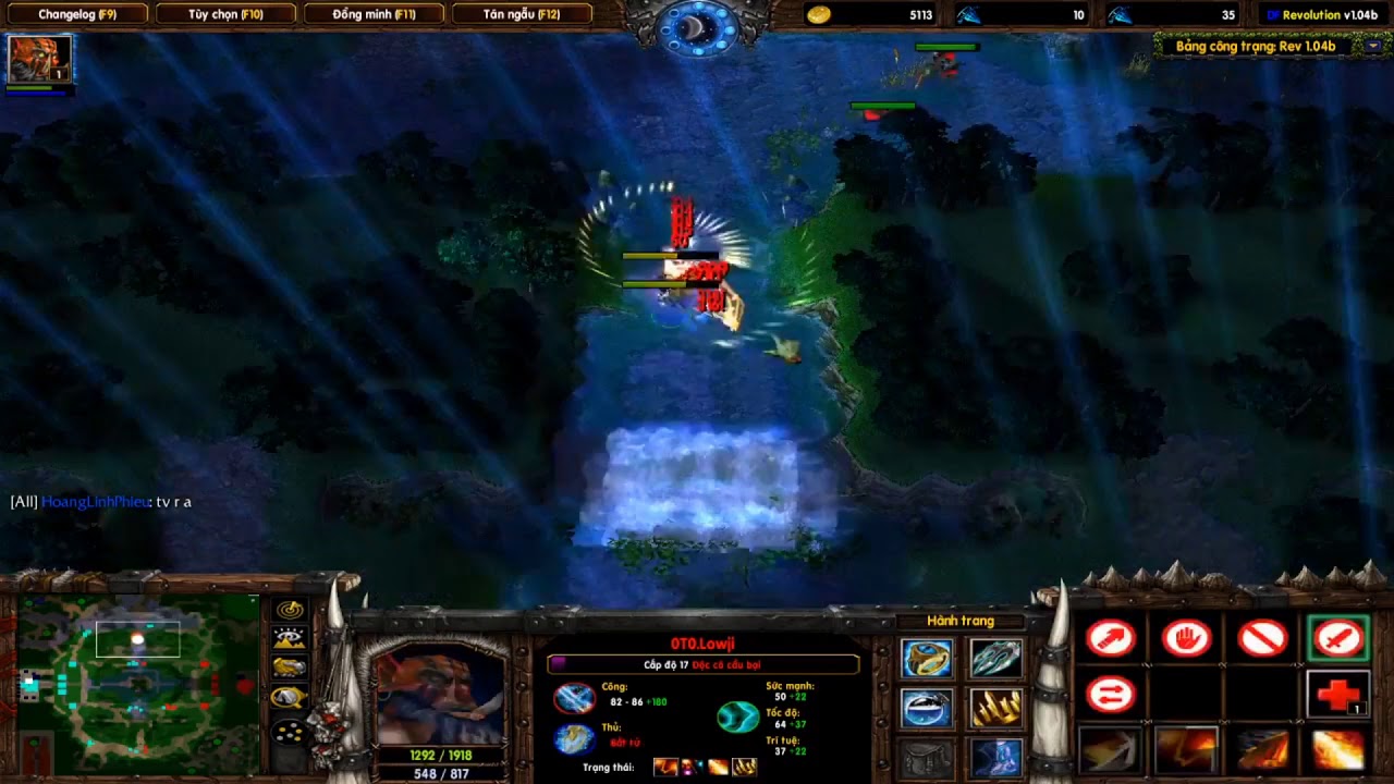Warcraft 3 | Divide and Fight REV - Set kèo độc cô - KSX với ông thần KuDo
