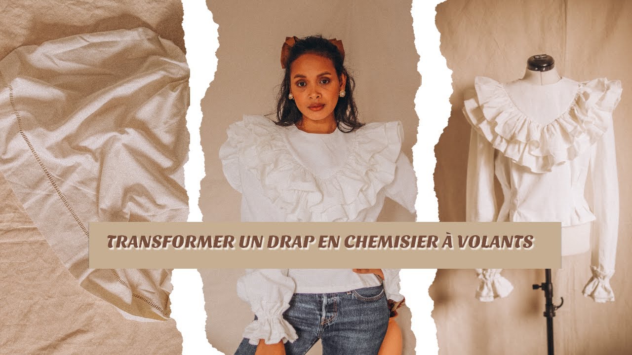 CREÉR SES PROPRES VETEMENTS: CHEMISIER A VOLANTS