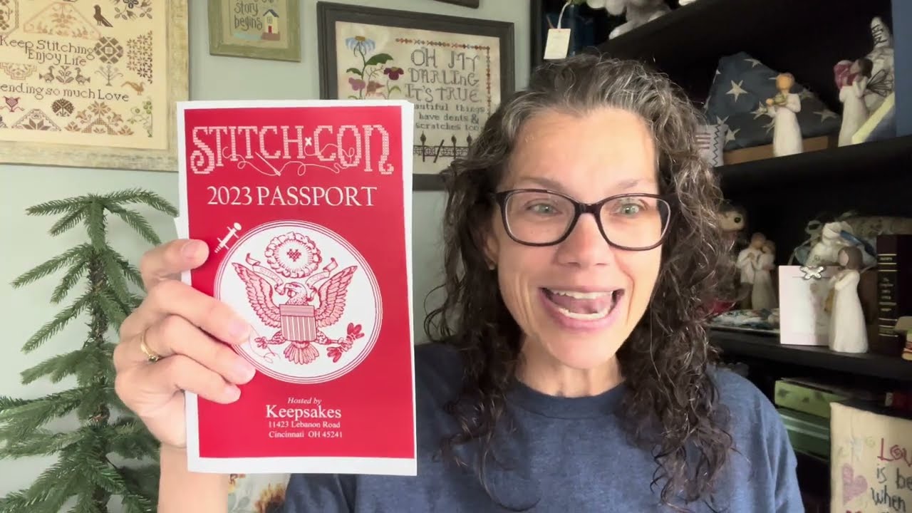 Flosstube #194 HUGE Finish and StitchCon Recap