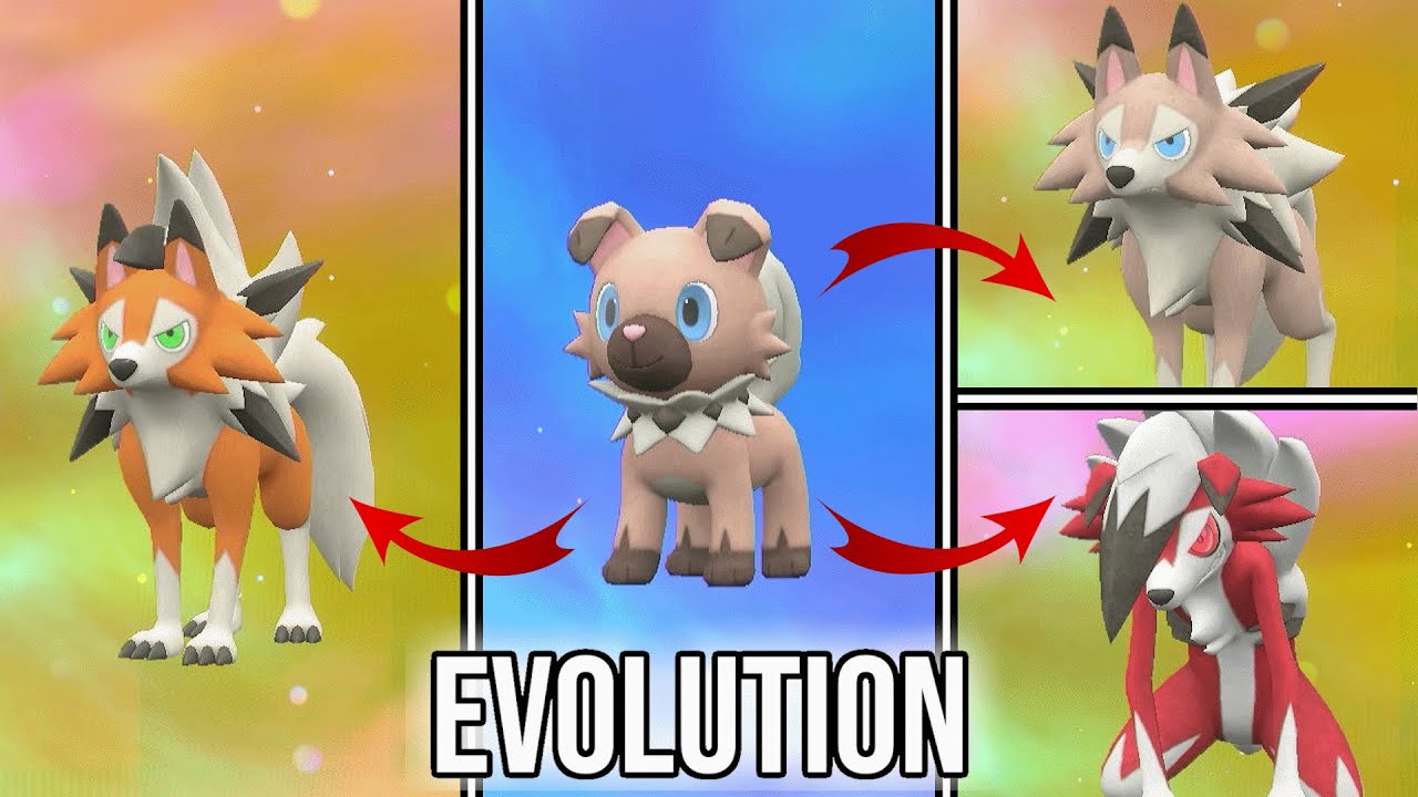Rockruff | Lycanroc | Evolution in Pokemon Scarlet & Violet | SV
