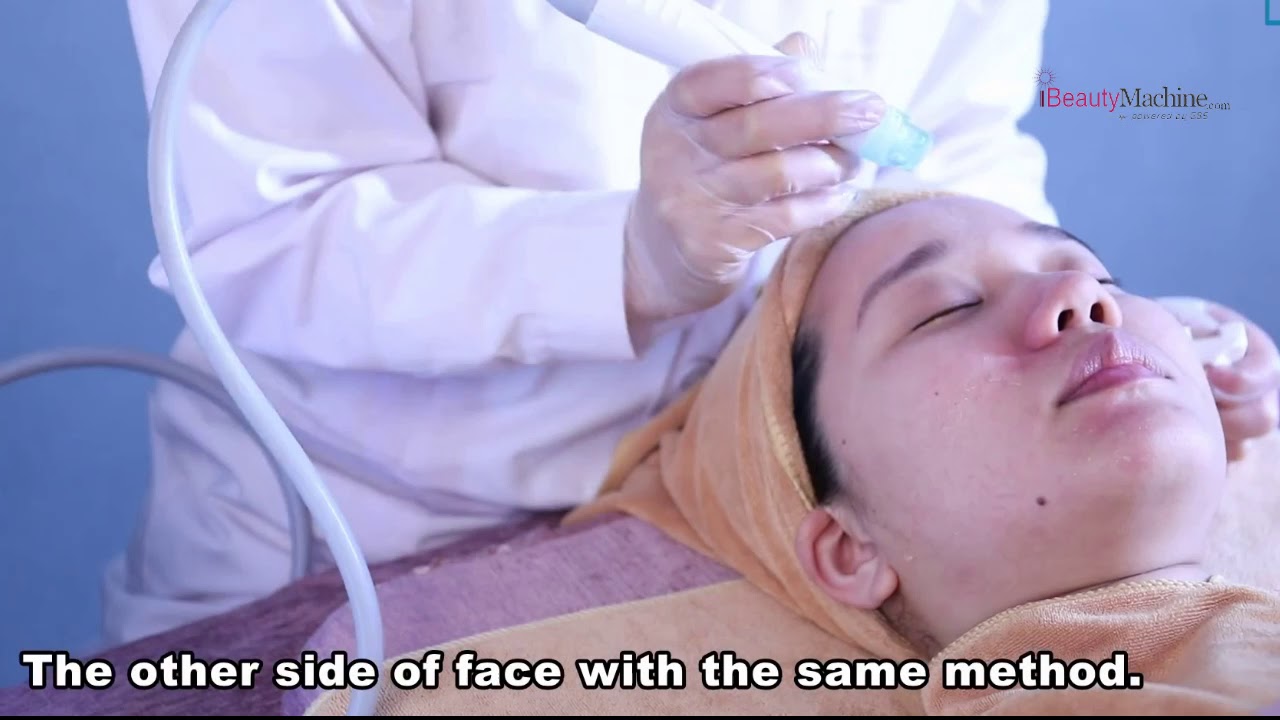 Aquafaical Max-how to use hydro micro dermabrasion machine