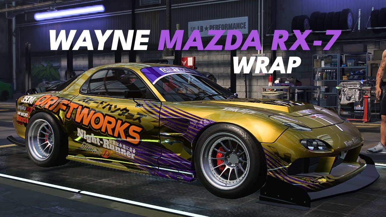 Need For Speed Heat Customization - Mazda RX-7 Wayne - Gameplay