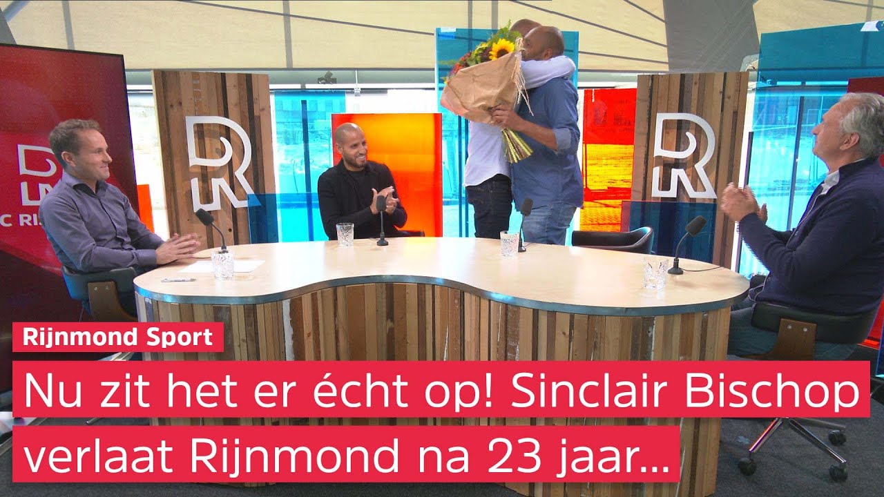 ❤️😢 | 'Het is EEN FAMILIE die je gaat verlaten' | Rijnmond-collega Sinclair Bischop neemt afscheid