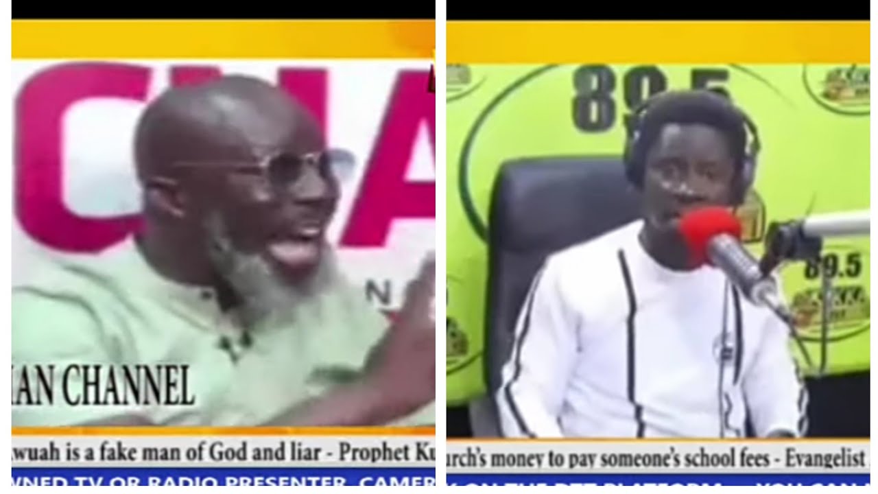 EVANGELIST AKWASI AWUAH IS A FAKE MAN OF GOD AND A LIAR - PROPHET KUMCHACHA