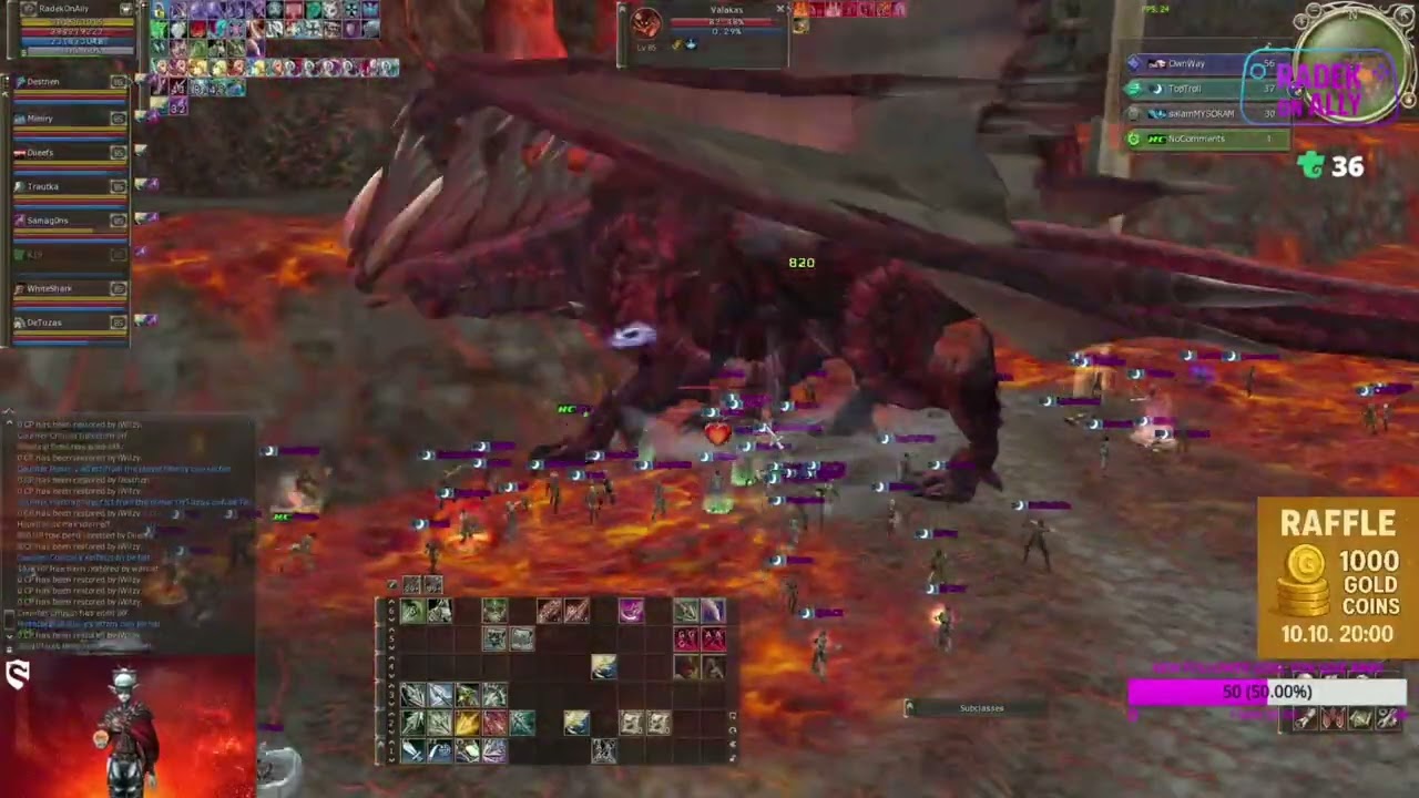 Lineage 2 Scryde x100 – Day 14 PvP for Valakas & Hard Freya Instance ⚔🔥 | Titan  archer POV