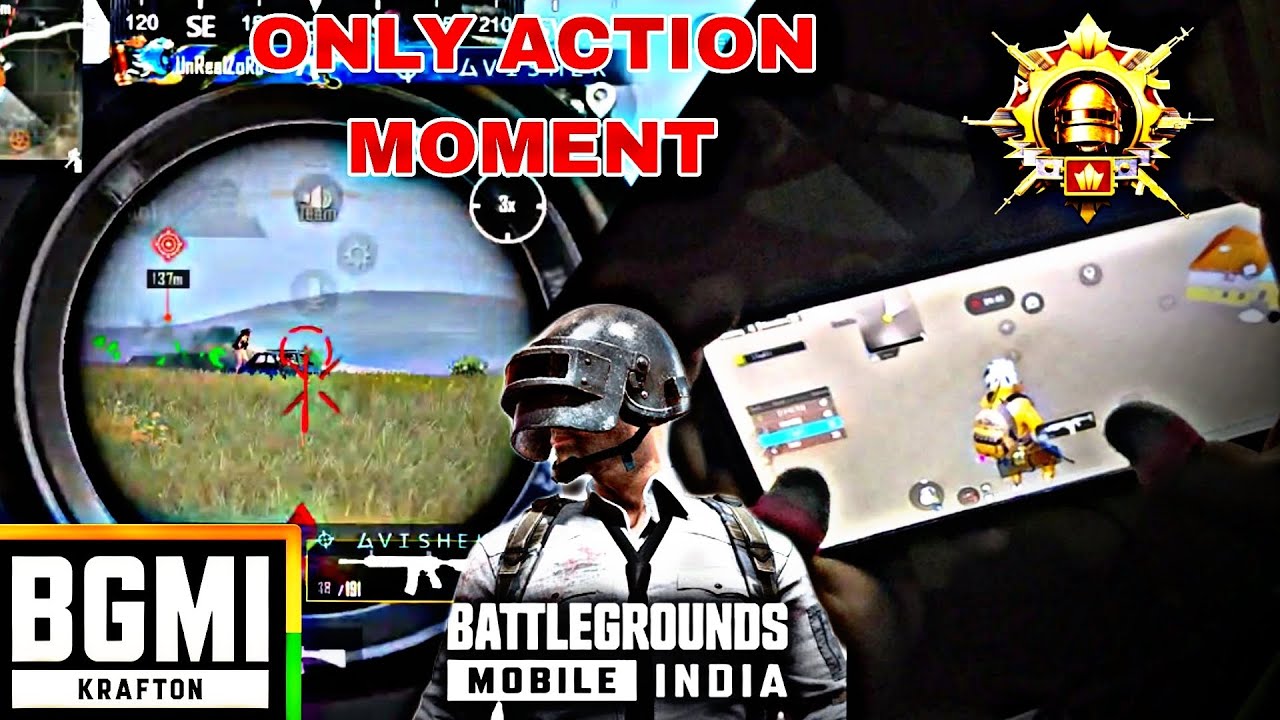 Ump45 vs MG3 Action Moment In Bgmi Conqueror lobby Gameplay With Handcam l 👿 Tiger Gaming 