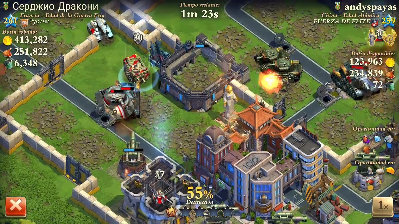Defensa **** en Edad Atomica Dominations